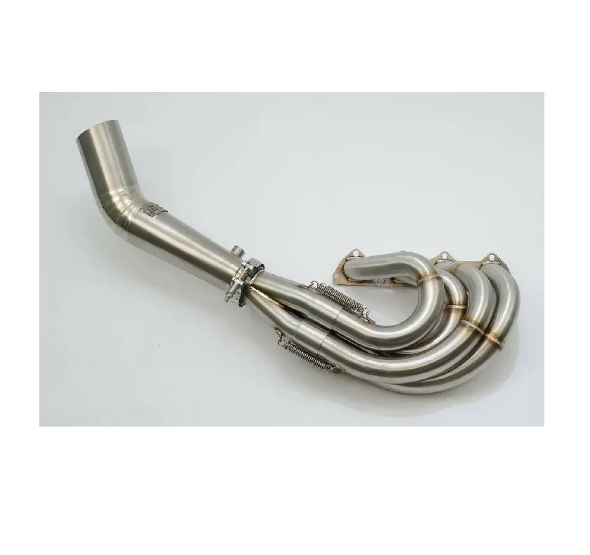 B-Series V2 Hood Exit With Titanium Megaphone Race Header 1