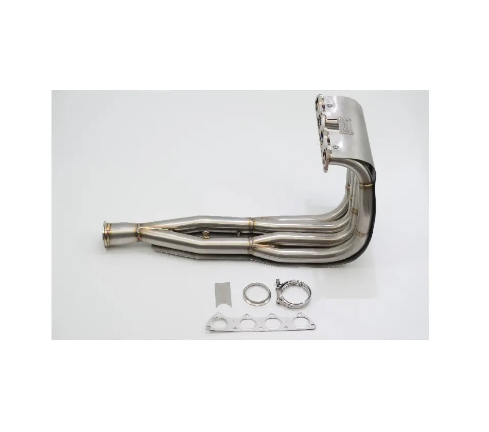 B Series Smsp V2 Pro Series Big Tube Header Heat Shield B18 B20 Lsvtec B16 Gsr Si Itr 1