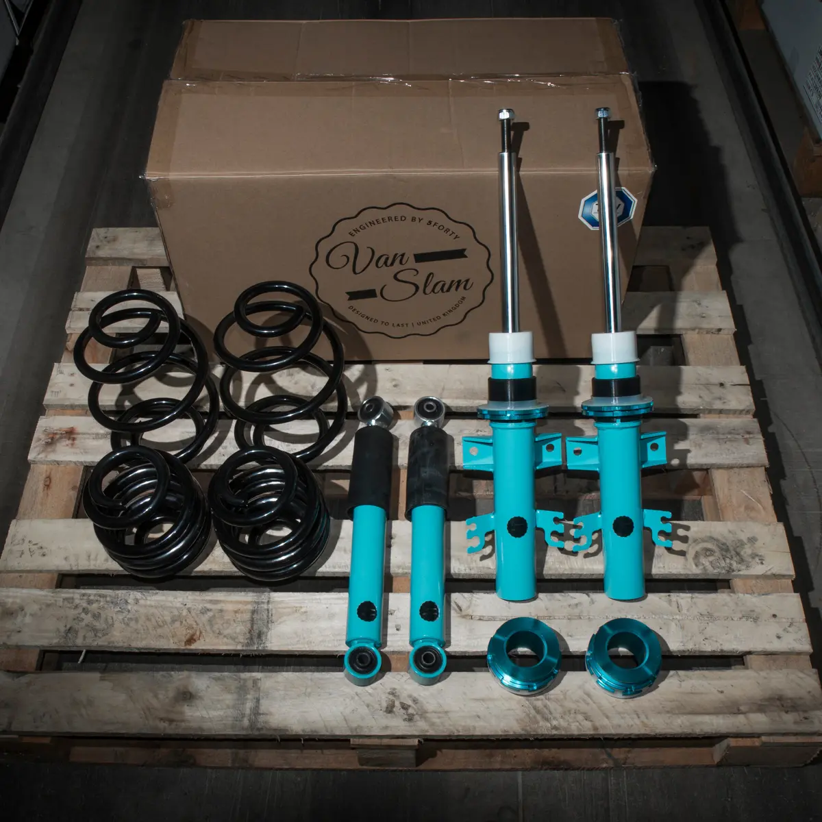 5Forty Vanslam Coilovers 1