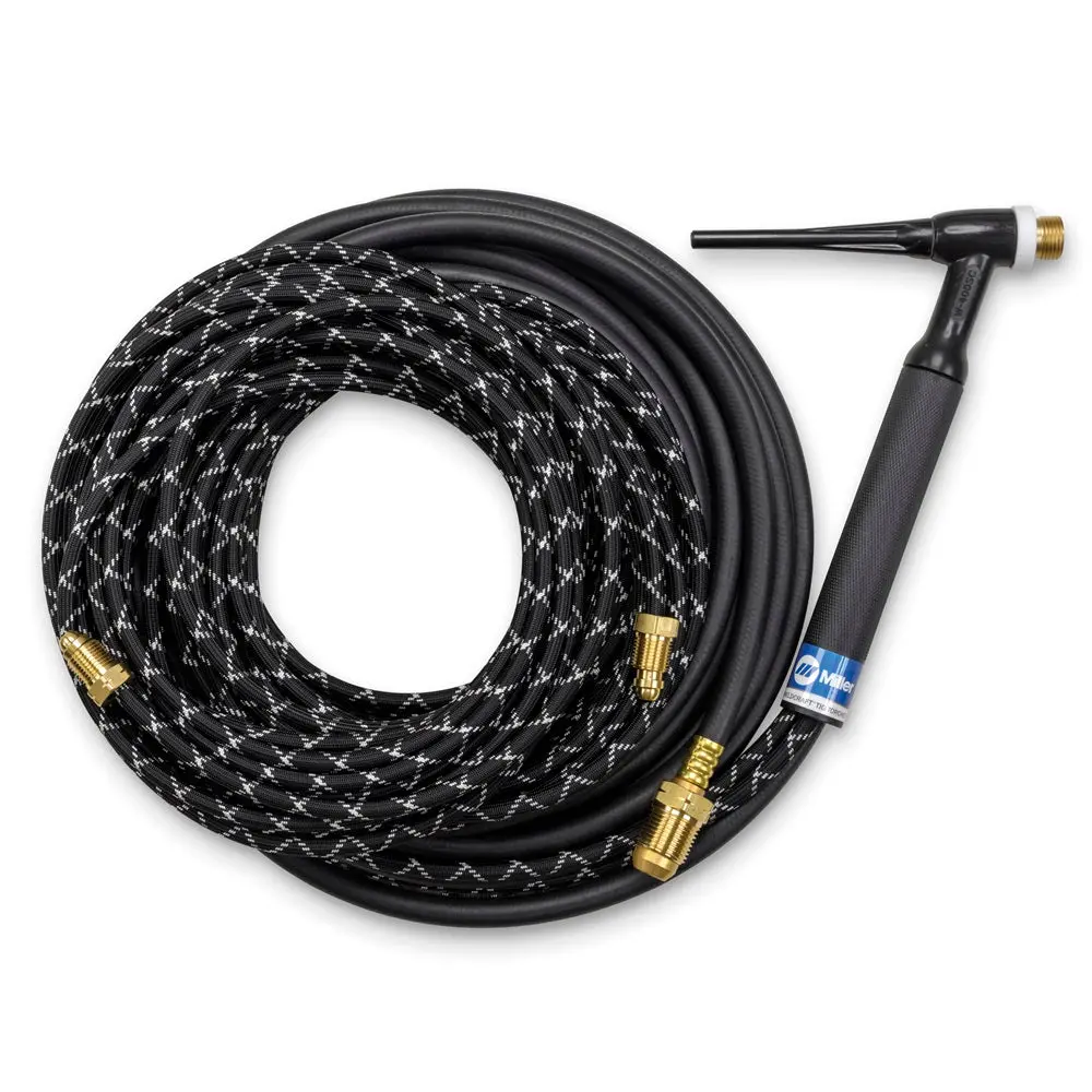 Weldcraft W-400 Super Cool Braided Rubber, Torch Package, 25 Ft. (7.6 M) 1