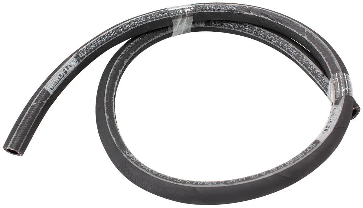 Earl’S Af500-12-3Mblk Black Push Lock Hose – -12An, 3-Meter Length 1