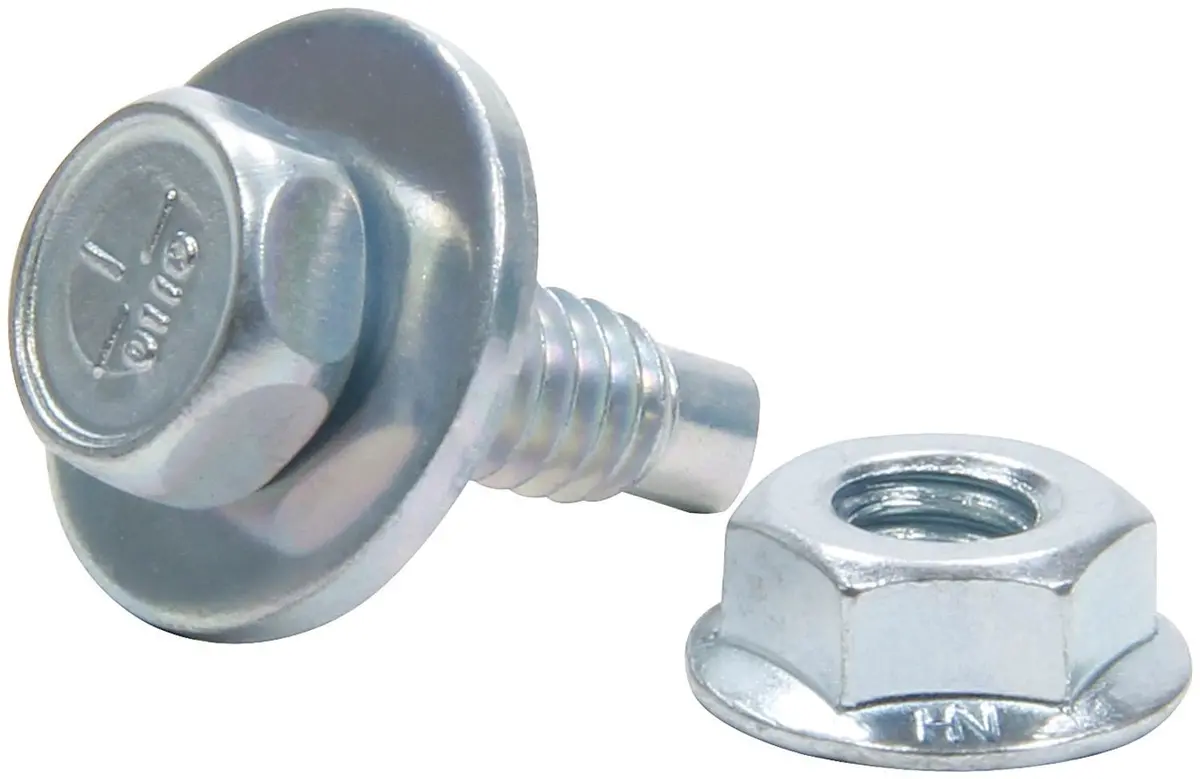 Allstar Performance All18654 Body Fasteners – Zinc-Plated Mounting Hardware Kit 1