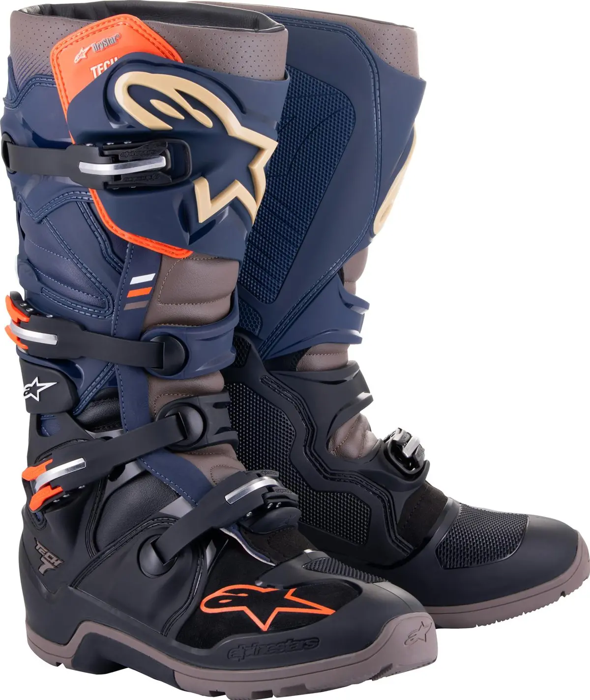 Alpinestars Mx Tech 7 Enduro Boots With Drystar® Membrane – 2012620-1373-7, Size 7 1