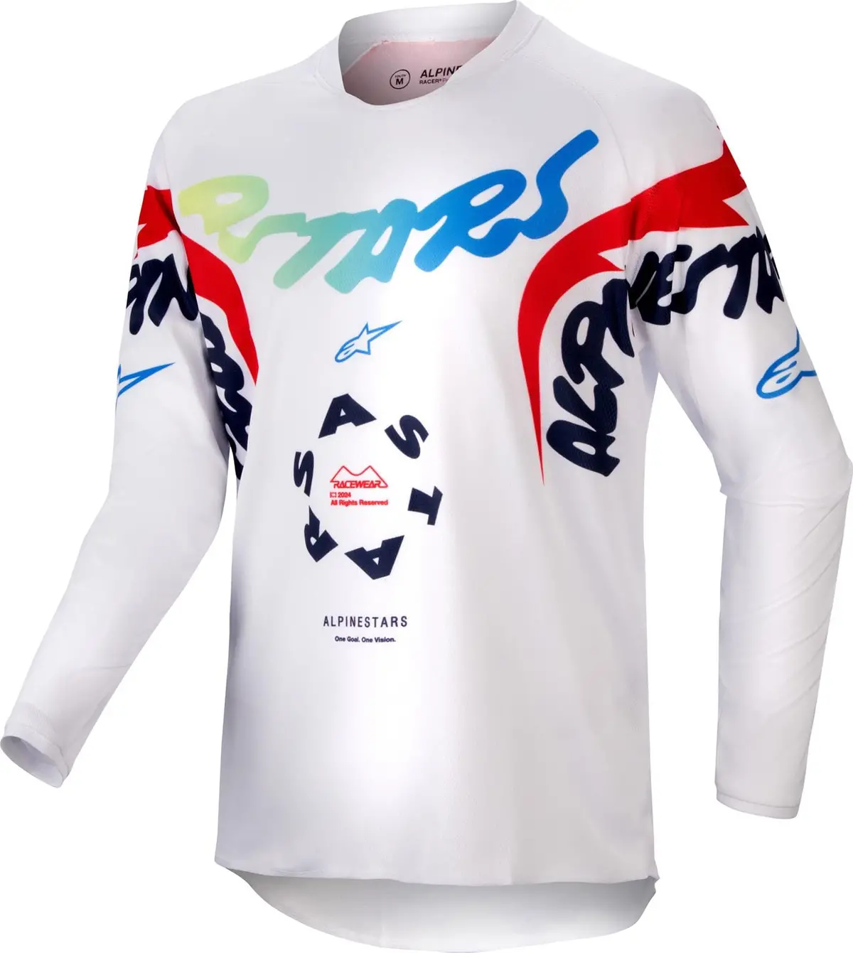 Alpinestars Mx Youth Racer Hana Jersey – Black/Red, Size Xl (3778324-258-Xl) 1