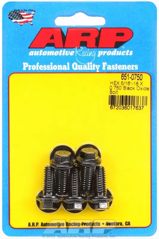 Arp 651-0750 Chromoly Steel Bolts For High-Performance Engines 1