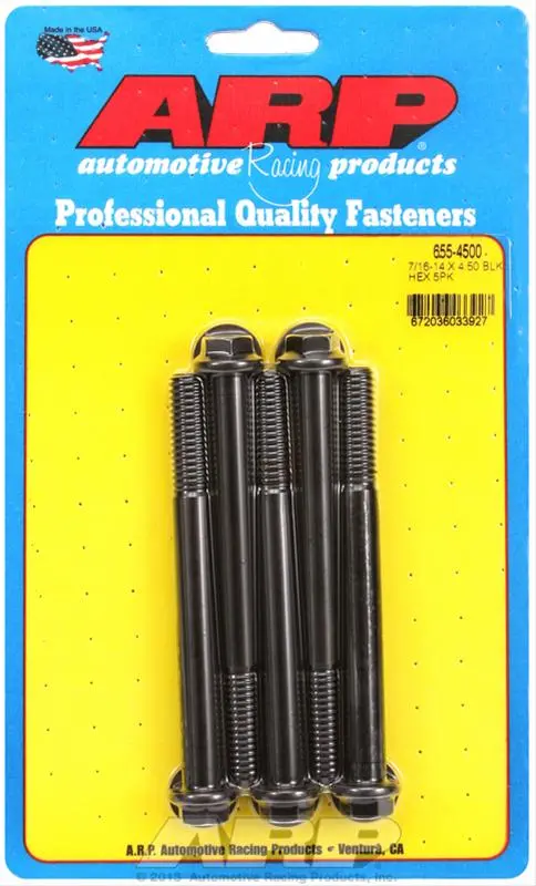 Arp Chromoly Steel High-Strength Bolts – Performance Fastener Set 655-4500 1