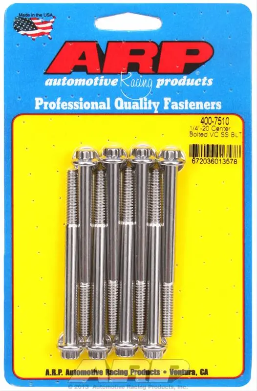 Arp Valve Cover Bolt Kit – Stainless Steel Sealing Fastener Set 400-7510 1