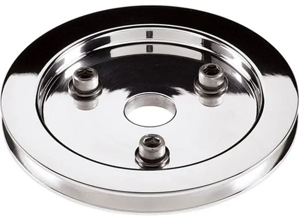 Polished Crankshaft Pulley – Bs83120 Billet Aluminum 1