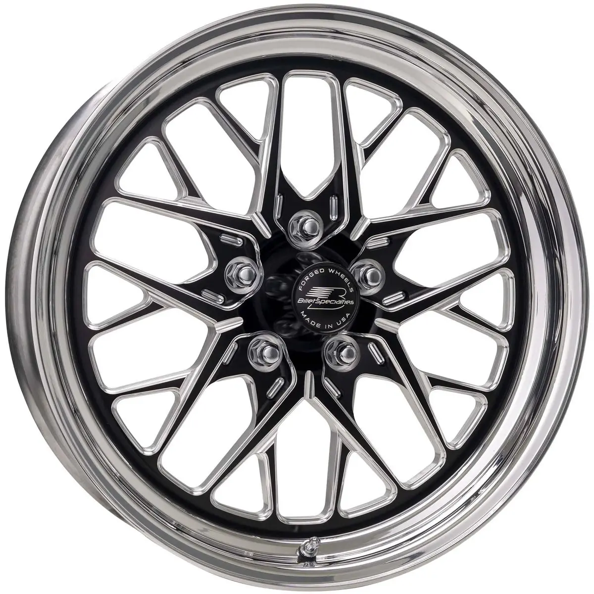Billet Specialties Rsfb Series Wheel – 17×8.5", 5×4.75", Chrome-Finished Billet Aluminum (Rsfb78501221N) 1