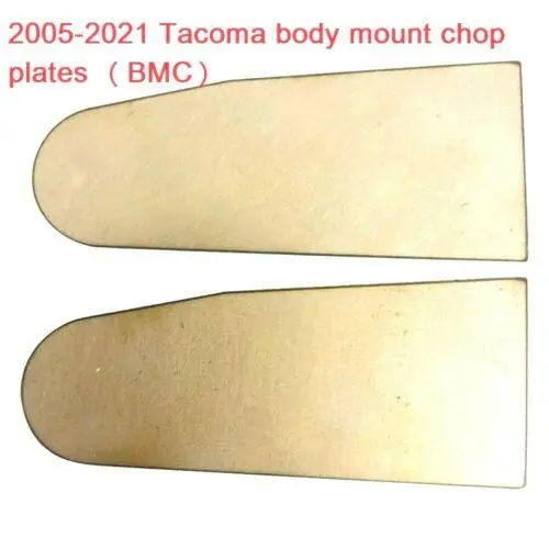 2005-2021 Tacoma Bmc Body Mount Chop Plates 2Nd & 3Rd Gen Taco 1