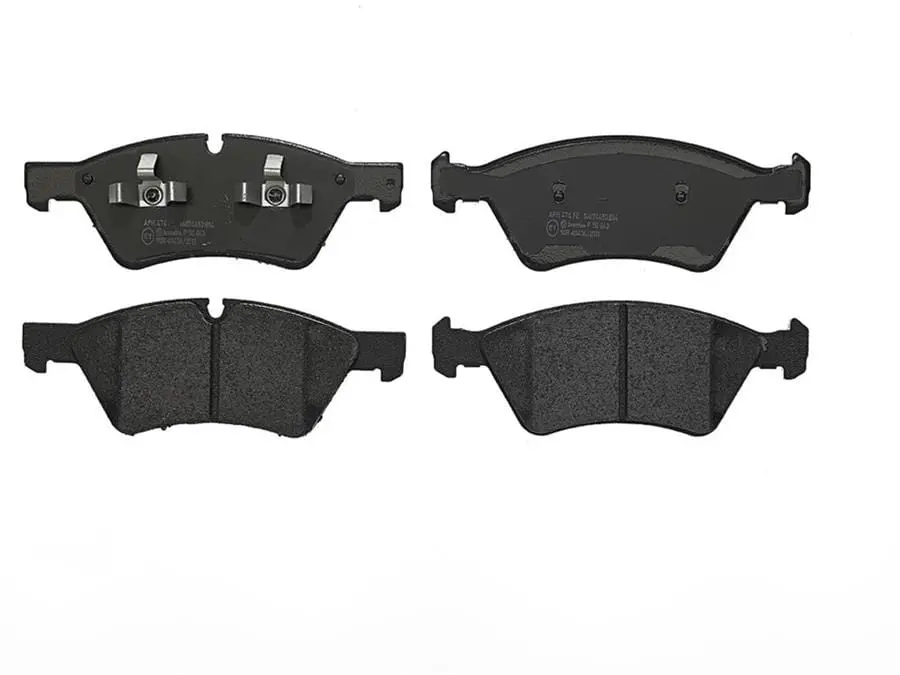 Brembo P50063 Low-Metallic Brake Pads – Quiet, Low-Dust Performance Friction 1