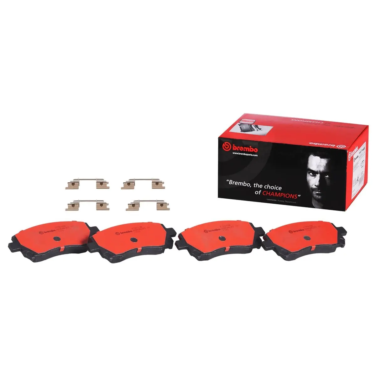 Brembo P78010N Nao Ceramic Brake Pads – Quiet, Low-Dust Performance Friction Material 1