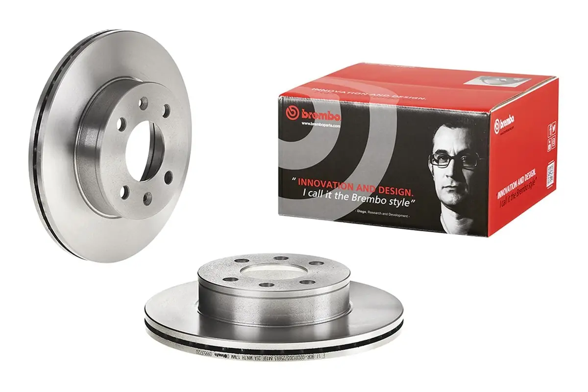 Brembo Uv-Protected High-Performance Brake Rotors – Part 09.9537.20 1