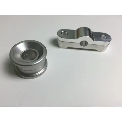 Solid 2 Piece Front & Rear Billet Shifter Bushing Combo B16 B18 1