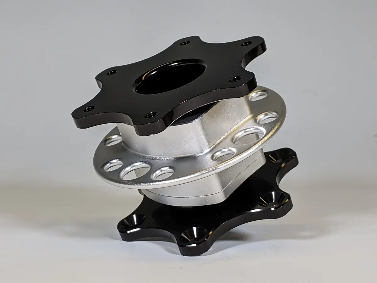 Quick Release Steering Hub- Clear 1