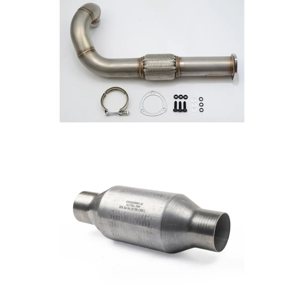 B Series Ac Compatible Catted Downpipe For 1320 Performance Ac Turbo Manifold B16 B18 B18c 1