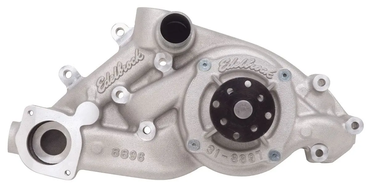 Edelbrock Ed8896 Victor Series Reverse-Rotation Aluminum Water Pump 1