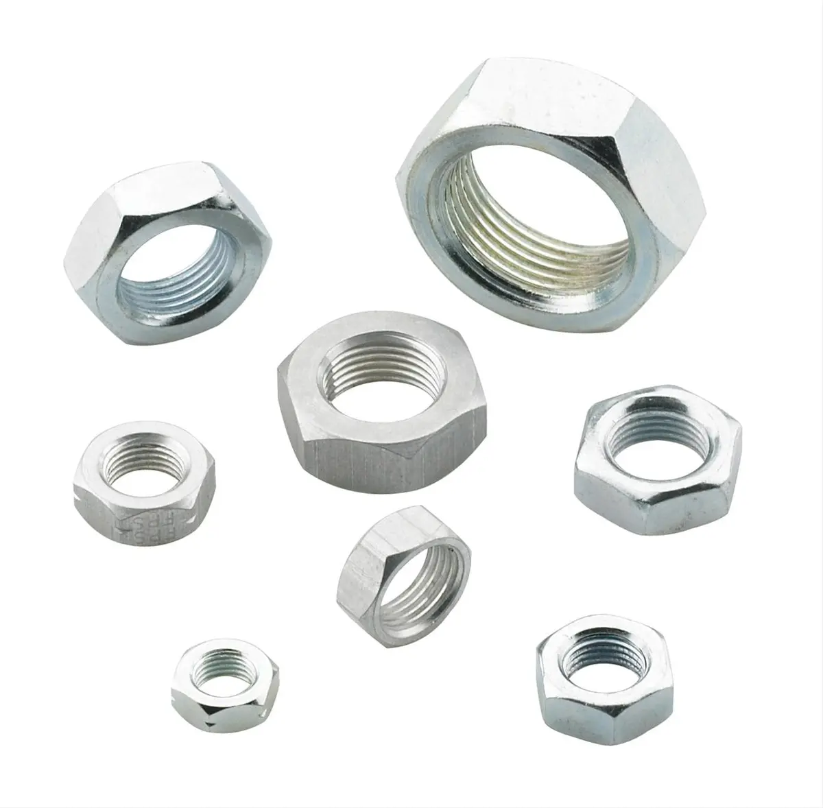 Fk Sjnl20M Stainless Steel Jam Nuts For Vibration-Resistant Fastening 1