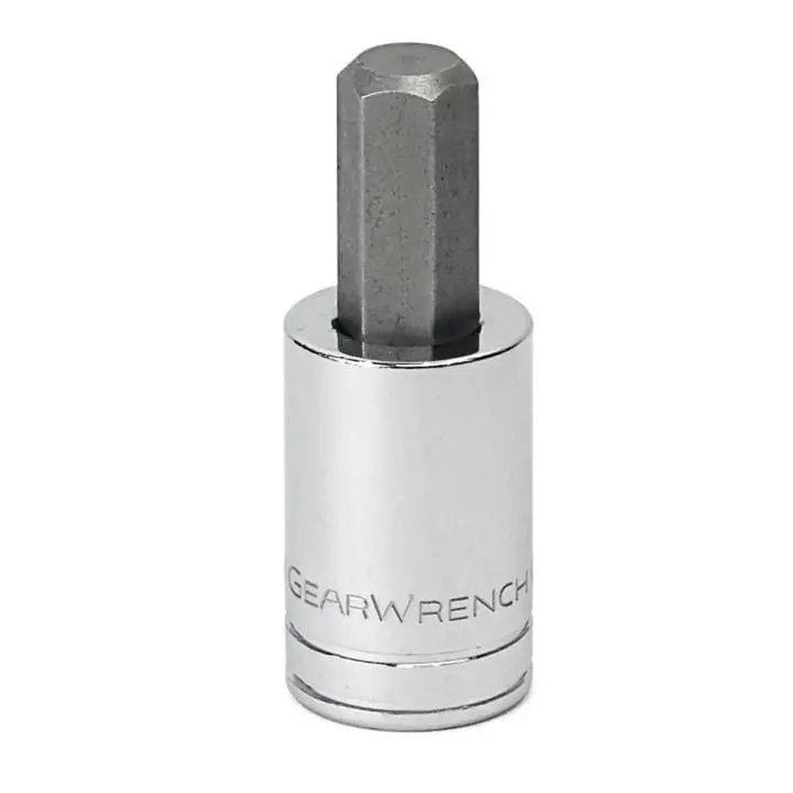 Gearwrench 80426 1/4" Drive Hex Bit Socket Set – Ratcheting, Compact Design 1