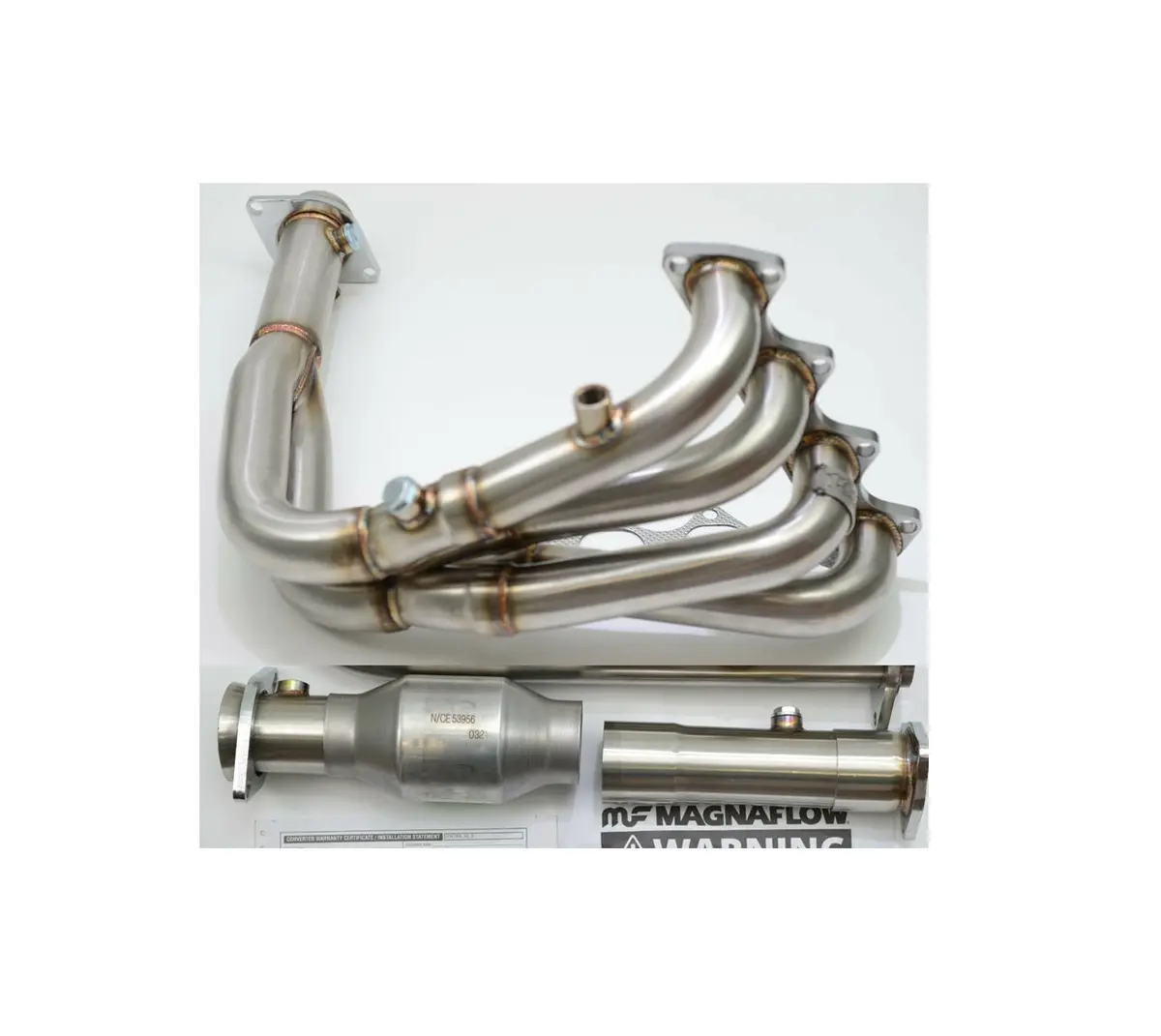 D Series Toda Header Catted Direct Connect To Exhaust D15 D16 D16z6 D16y8 Sohc Eg Ek 1