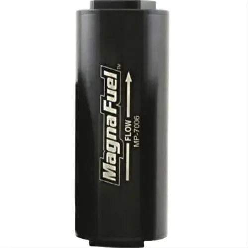 Magnafuel Mp-7006-Blk High-Flow Fuel Filter – Black Anodized Inline Protection 1