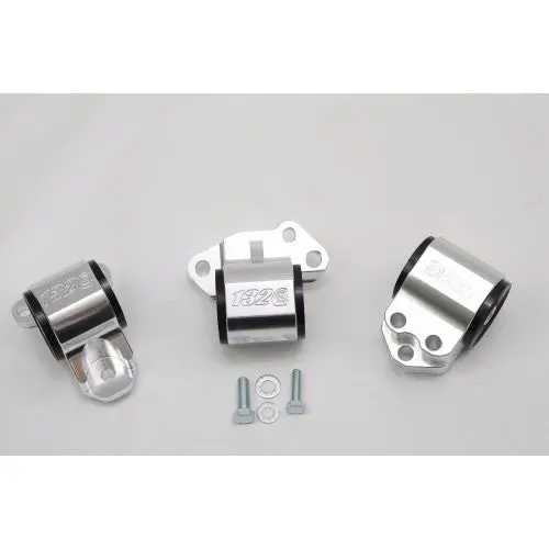 B & D Series Motor Mount Billet Aluminum Silver Eg Dc2 Ek Crv Civic Integra 1
