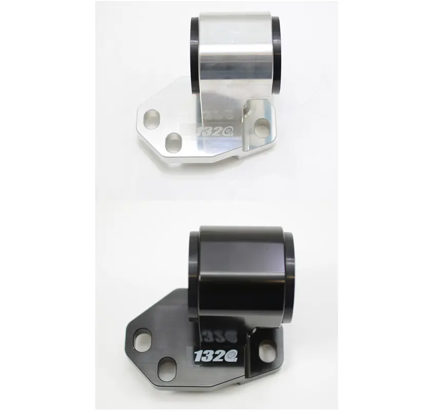Billet Auto To Manual / At-To-Mt Trans Mount For Civic 92-95 Eg 93-97 Del Sol (Black Or Silver) 1