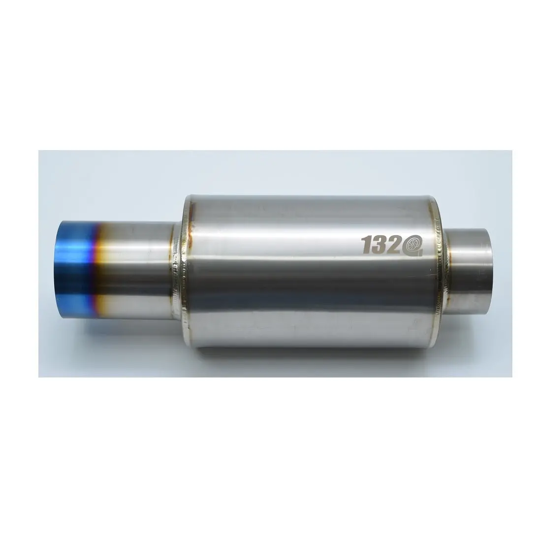 1320 Titanium Universal Mufflers With Burn Exhaust Tip 1