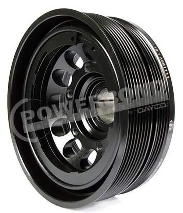 Powerbond Pb81480-Sc 8-Rib Serpentine Harmonic Balancer – Race-Ready Dampening 1