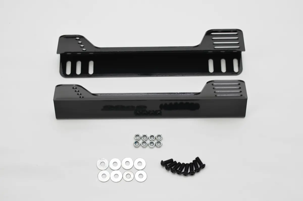 Steel Offset Universal Seat Side Mount Seat Bracket-Black 1