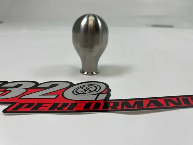 Shorty Tear Drop V4 Stainless Steel Shift Knob Stubby Honda Acura Toyota Nissan Subaru 1