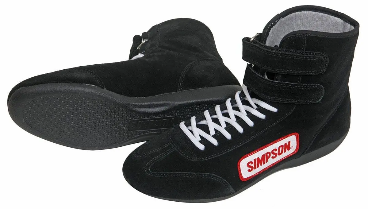 High-Top Driving Shoe – Si28600Bk Black Racing Footwear 1