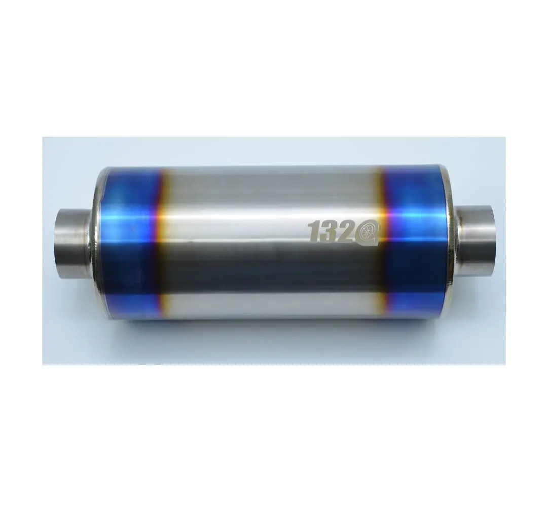 Titanium Universal Resonator / Mufflers 1