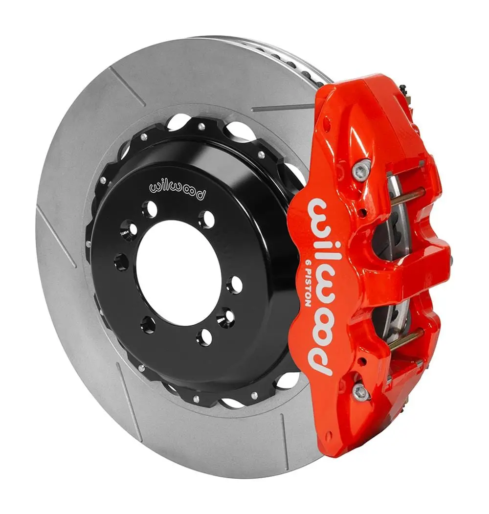Wilwood Aero6 Rear Big Brake Kit With Oem Parking Brake Compatibility (Model 140-15498-R) 1