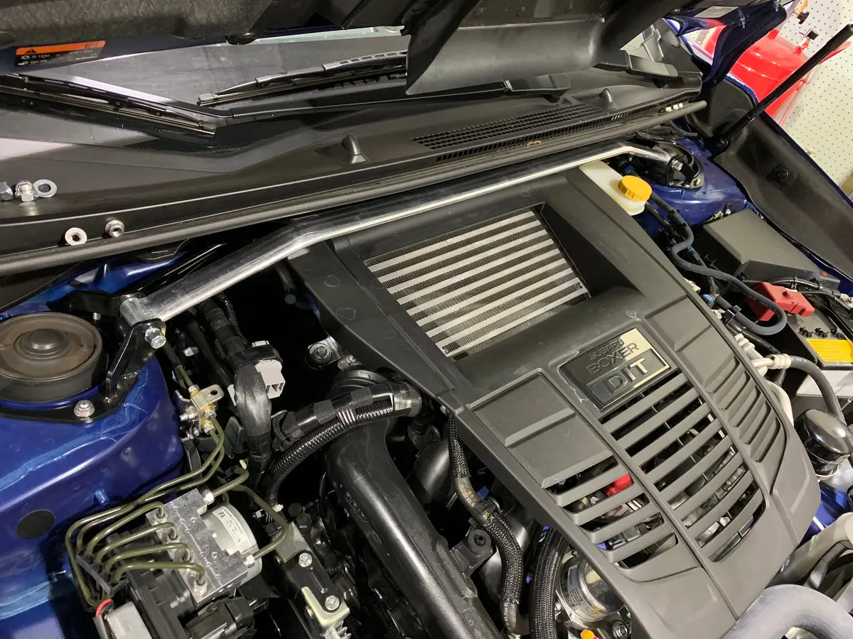 Front Upper Strut Tower Bar For 15-21 Wrx / Sti Subie Brace 1