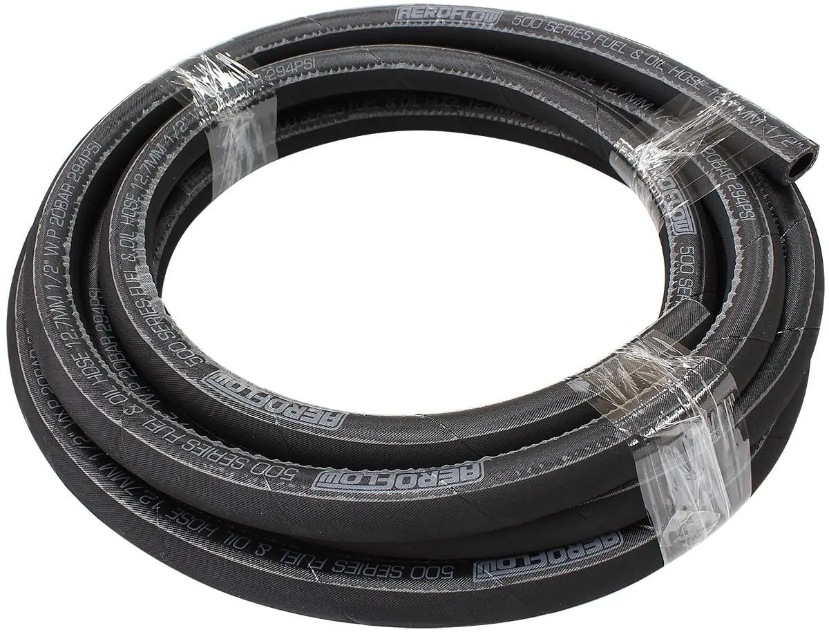 Af500-04-30Mblk 4An Black Push-Lock Fuel Hose (30 Ft) 1