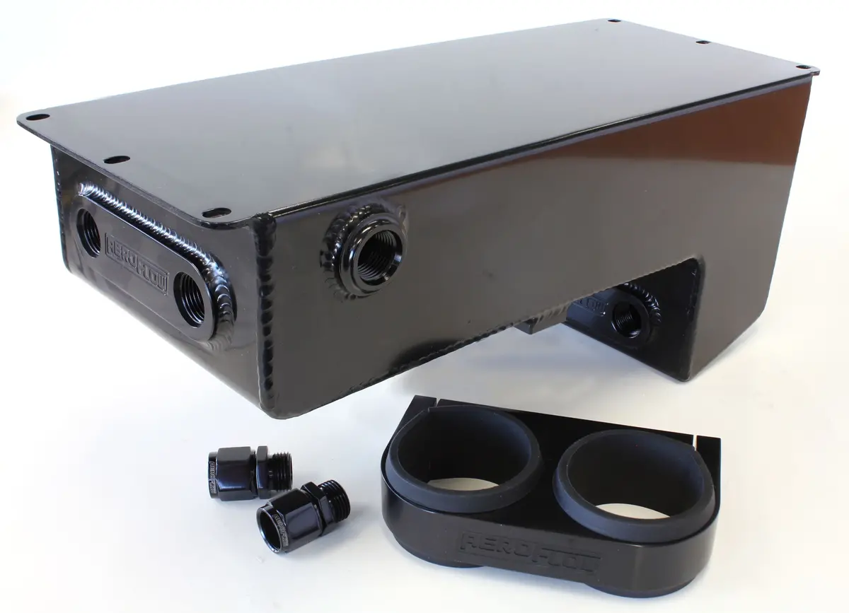 Af77-1044Blk Dual Efi Fuel Pump Surge Tank System – Under-Vehicle Mount 1
