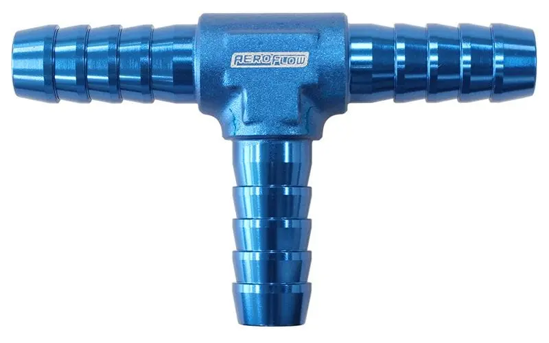 Aluminum T-Fitting, 5/32" Outer Diameter, Compact Branch Connector 1