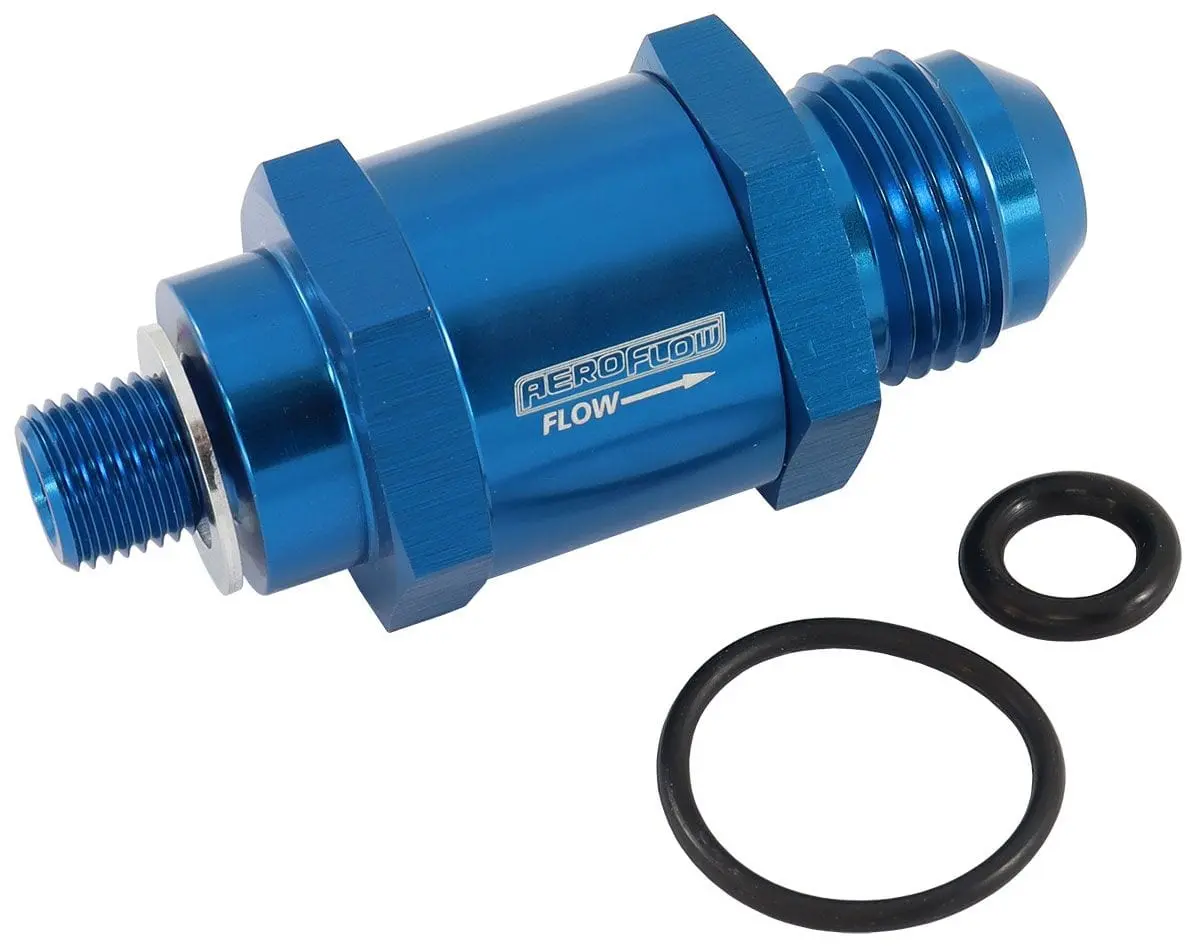 Afe Power Efi Fuel Pump Check Valve – -6An Fitting With M10X1.0 Thread (Af616-06) 1