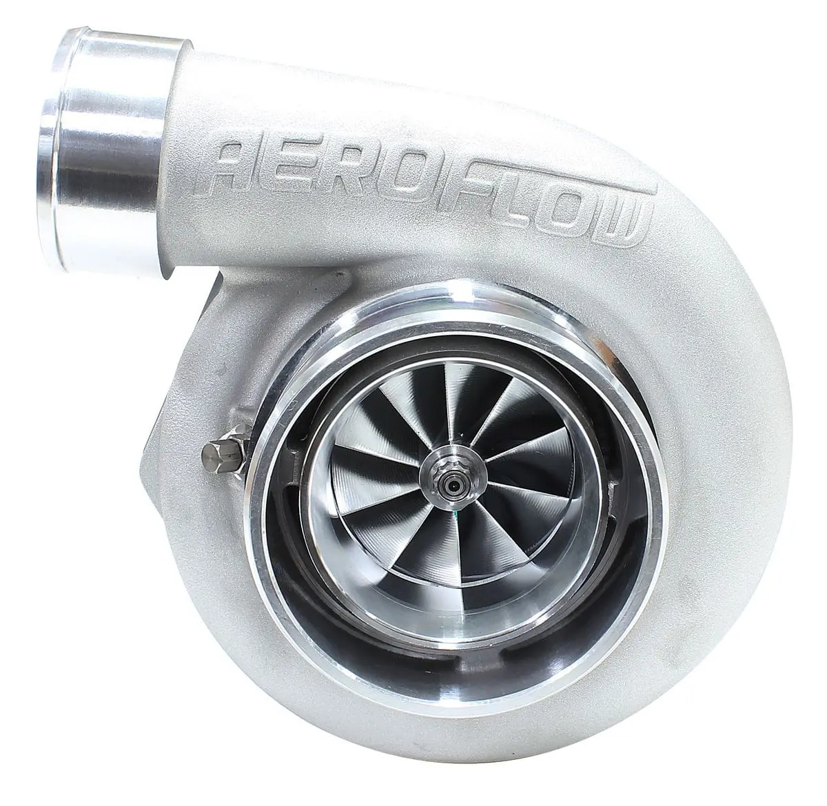 Boosted 6662 Reverse-Rotation Turbocharger – .83 A/R, 900Hp Rated, Natural Cast Finish (Af8005) 1