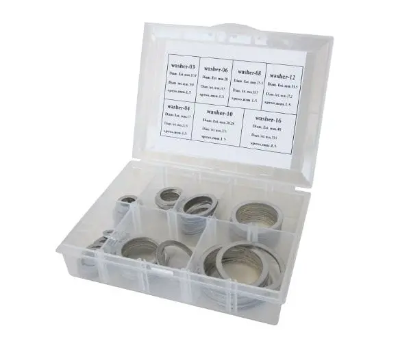 Af171-Kit Metric Aluminum Washer Set – M6 Through M24 Sizes 1