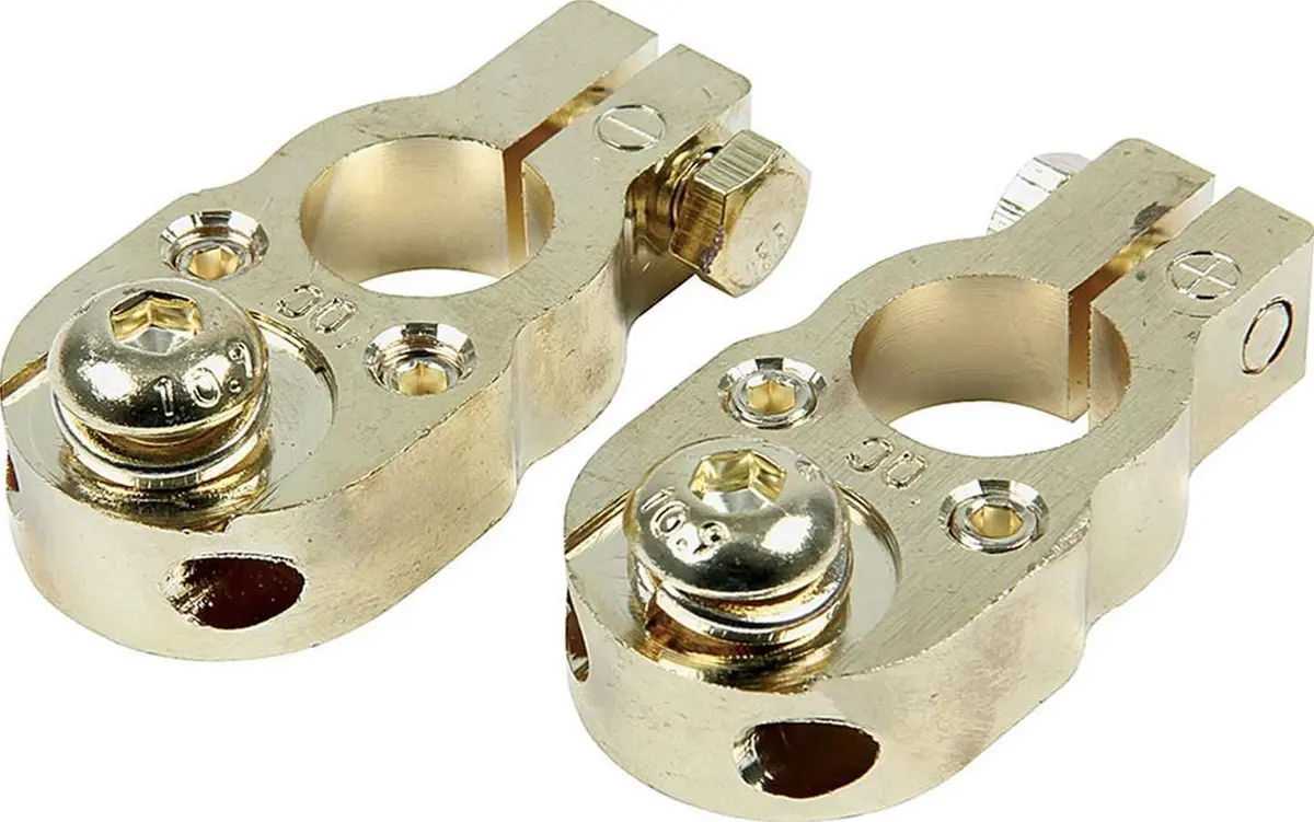 Allstar Performance Gold-Plated Battery Terminal Set (All76120) 1