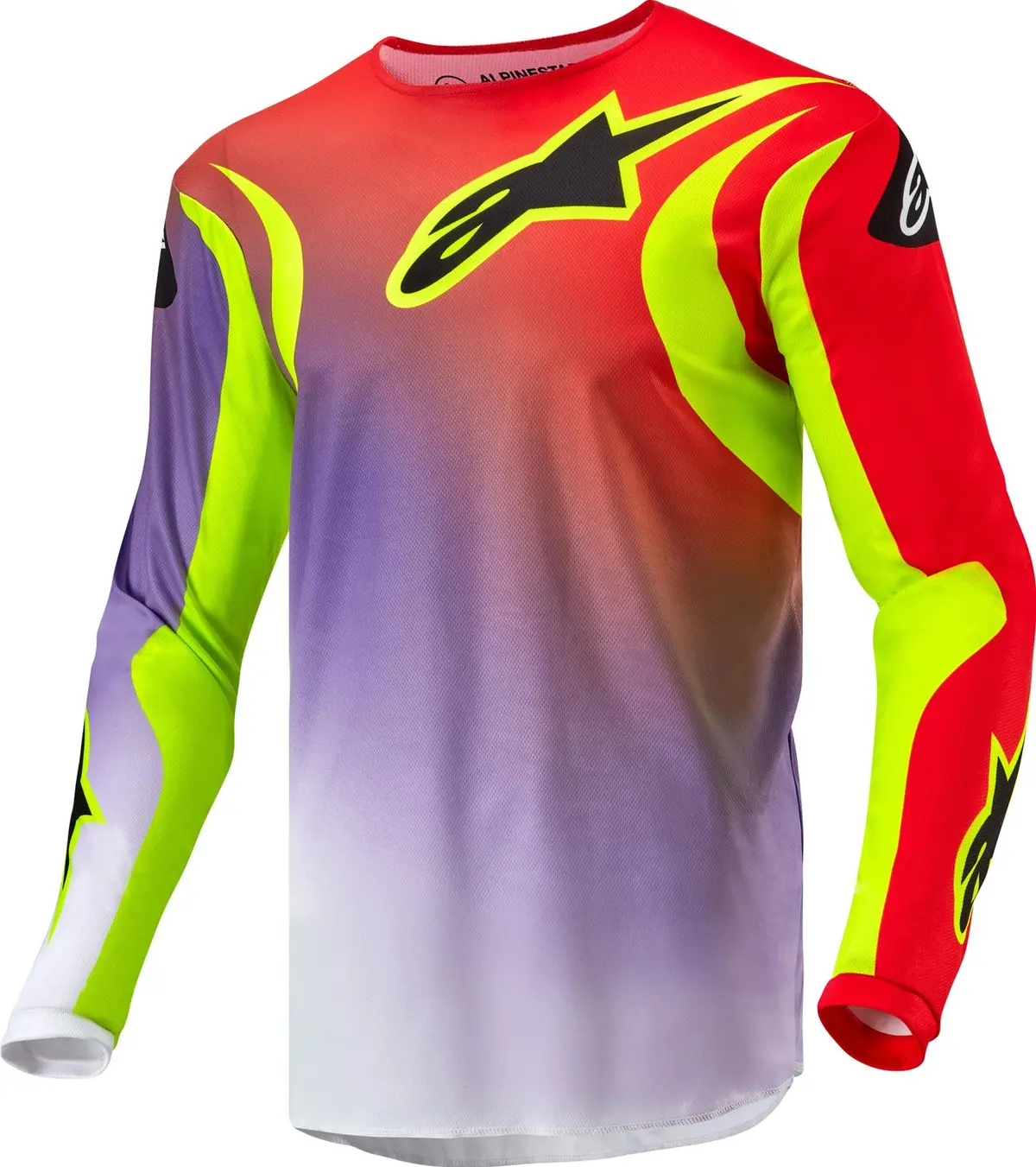 Alpinestars Lucent Mx Fluid Jersey – Lightweight Ventilated Motocross Top, Style 3763724-2029-S 1