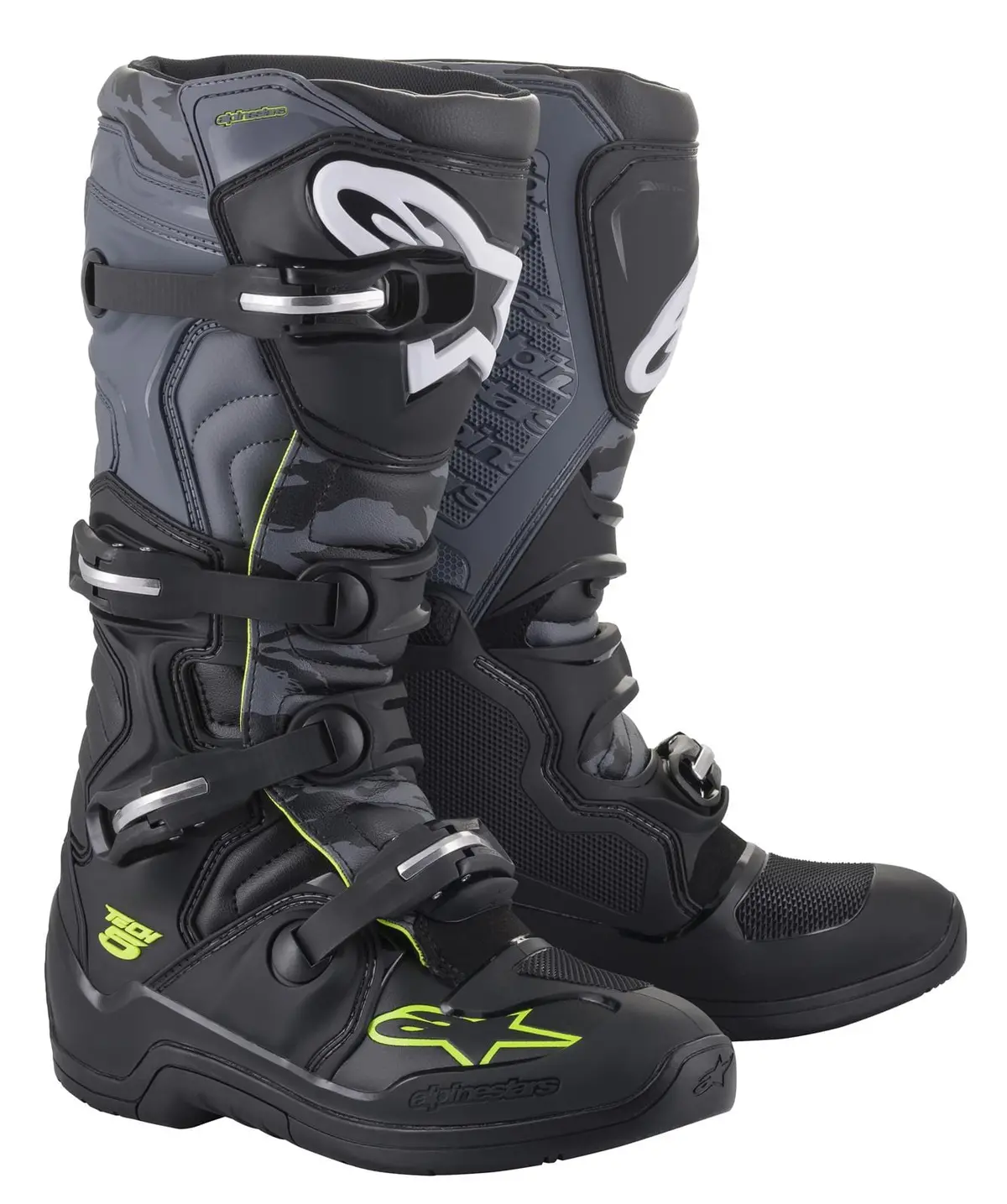 Alpinestars Mx Tech 5 Entry-Level Motocross Boots, Breathable Design 1