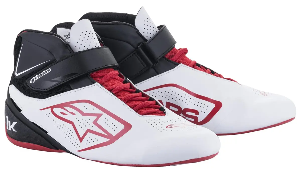 Alpinestars Tech-1 K V2 Mid-Cut Racing Shoes – Size 8.5 (2712022-213-8.5) 1