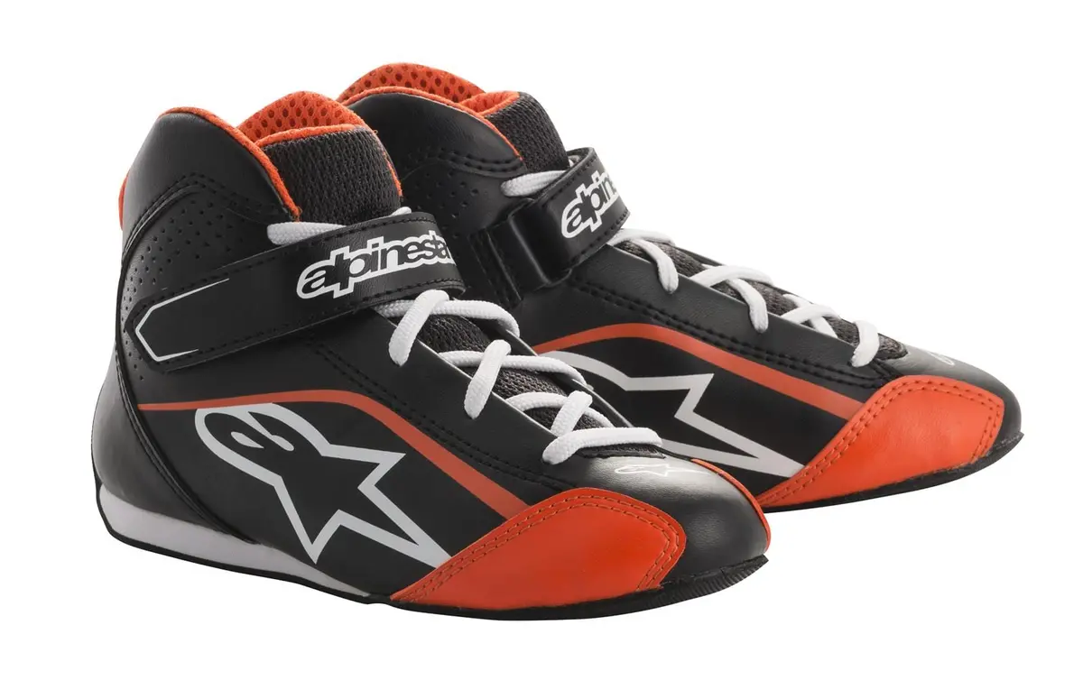 Alpinestars Tech 1-Ks Entry-Level Racing Shoes – Ce-Certified, Perforated Upper 1