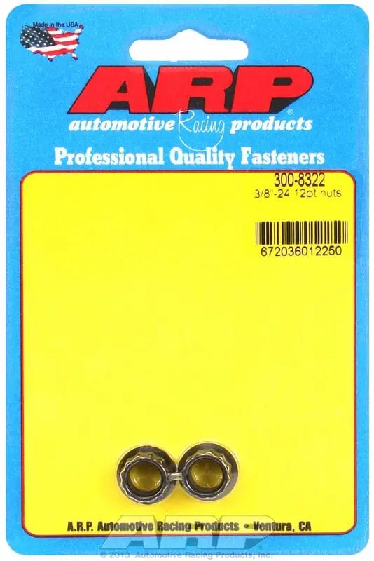 Ar300-8322 12-Point Chrome Moly Nut With Black Oxide Finish 1