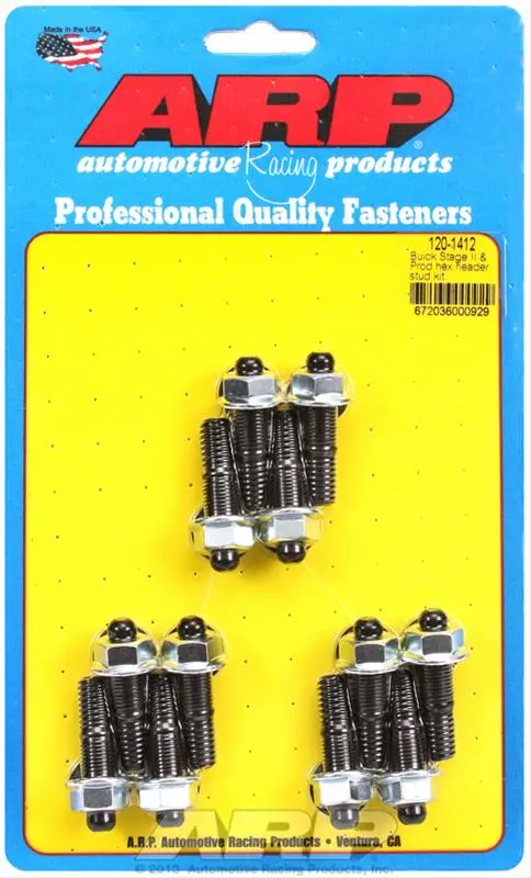 Arp 120-1412 Chromoly Header Stud Kit For High-Performance Exhaust Systems 1