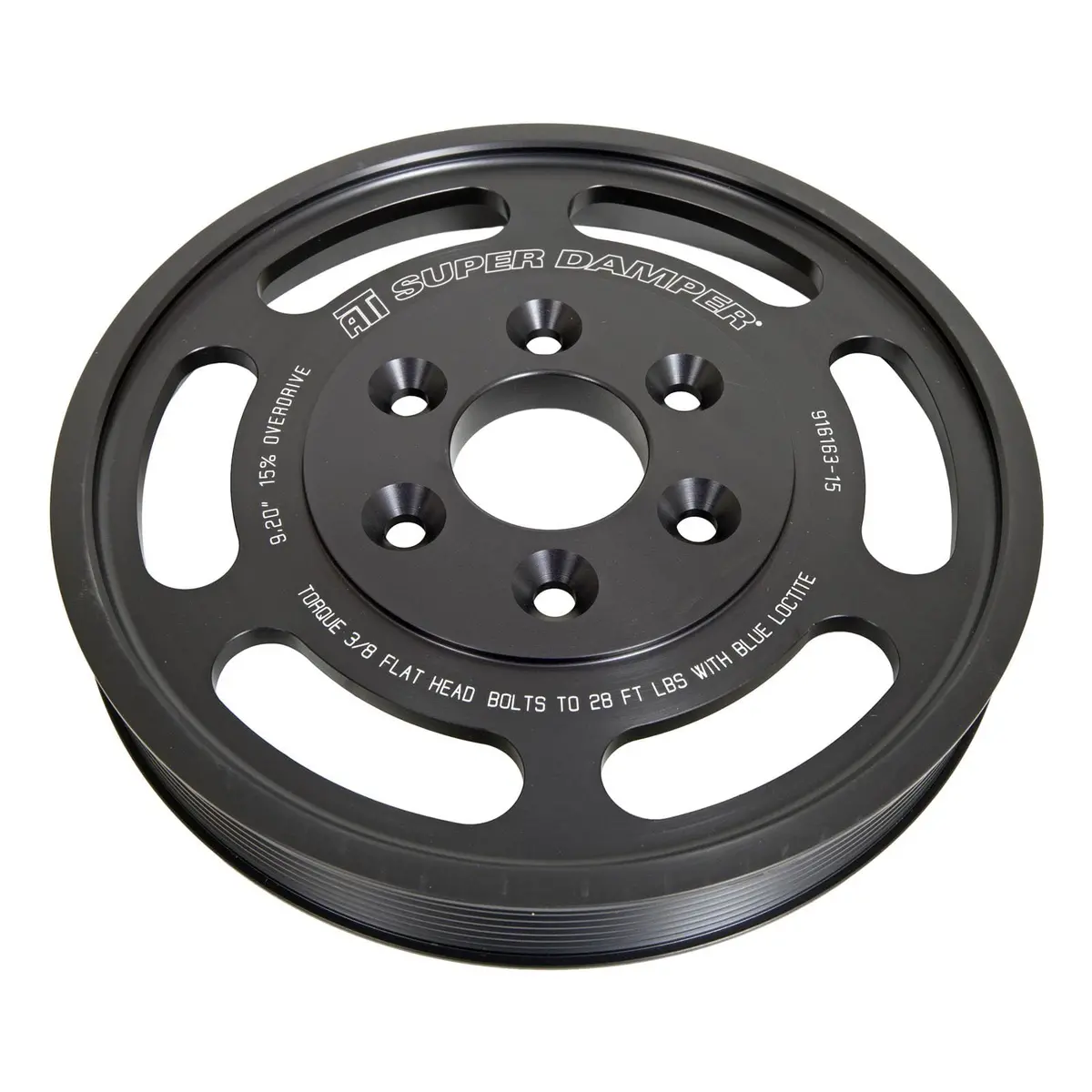 Ati Serpentine Supercharger Pulley Kit - Lightweight Billet Aluminum - Ati91616315 1