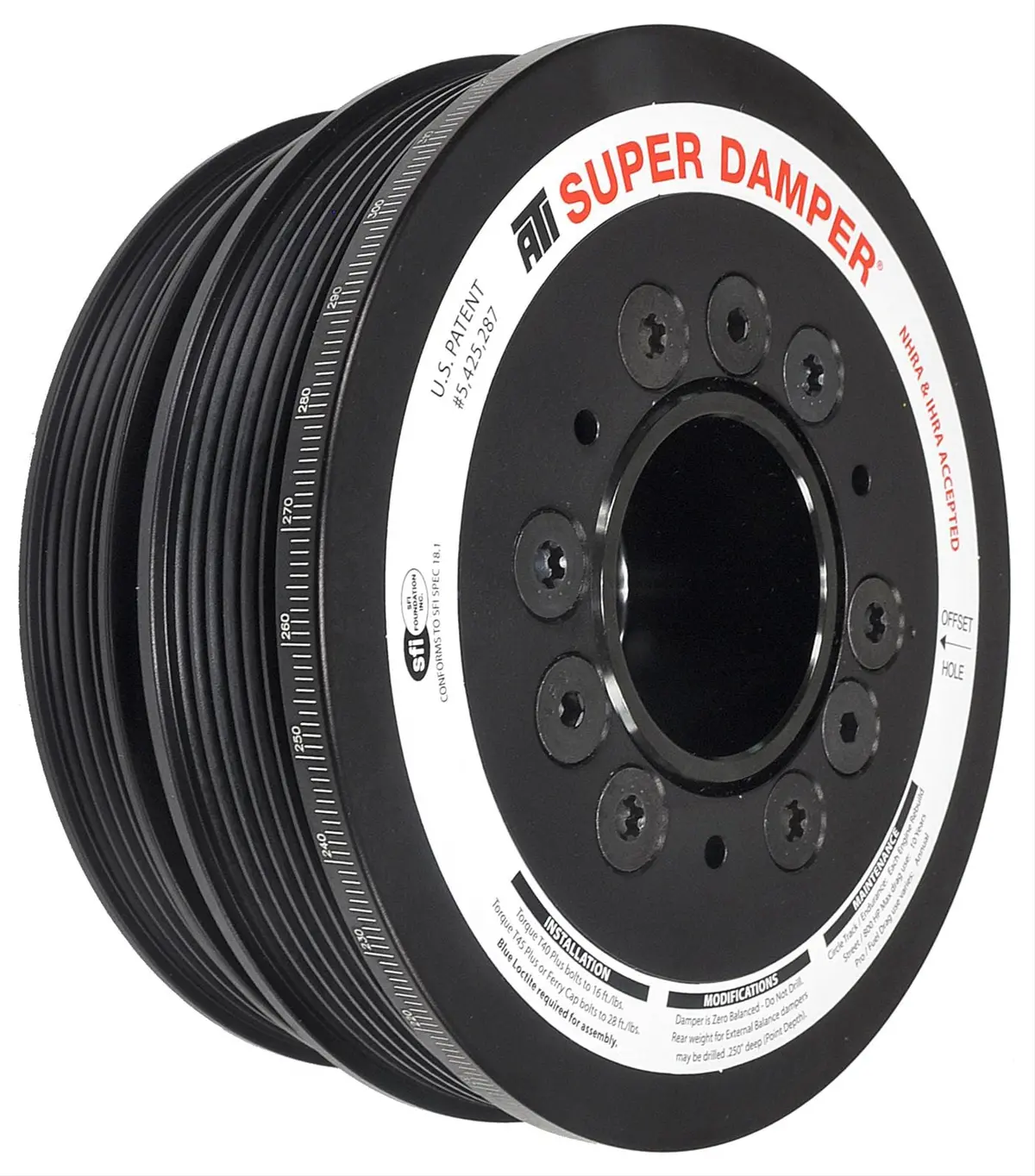 Ati 917278 Serpentine-Series Super Damper Harmonic Balancer 1